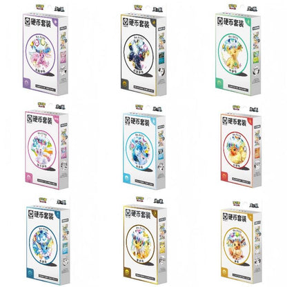 Pokemon TCG Chino Simplificado Escarlata y Púrpura Juego de Monedas Evolución de Eevee